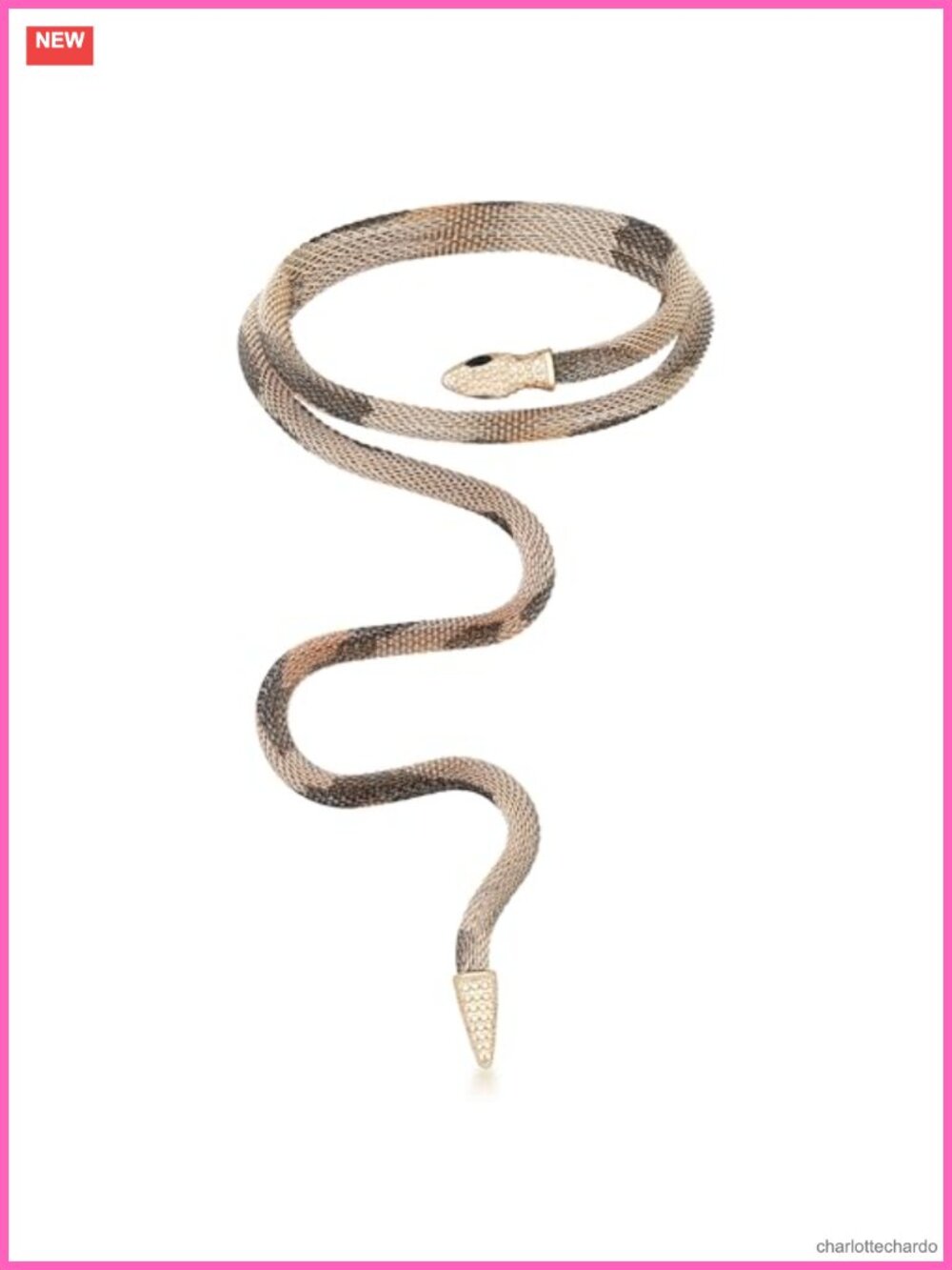 Bendable Snake Chain Necklace Women Arm Cuff Punk Choker DIY